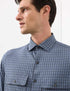 Marks & Spencer "Easy Iron Cotton Rich Check Shirt"